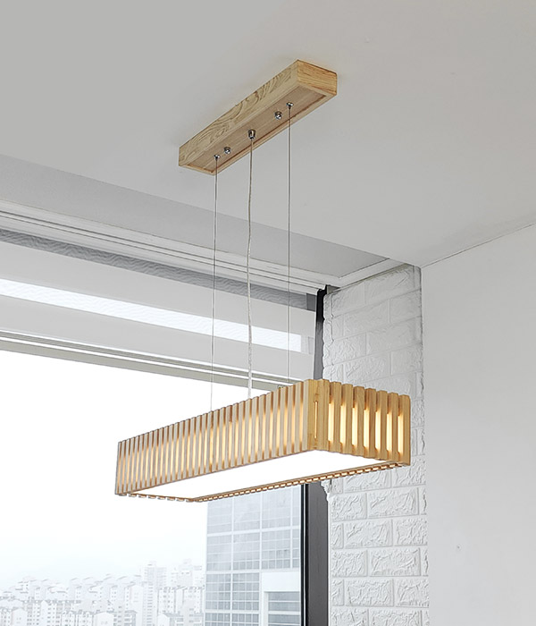 페네스 편백나무 식탁전등 펜던트조명 LED25W