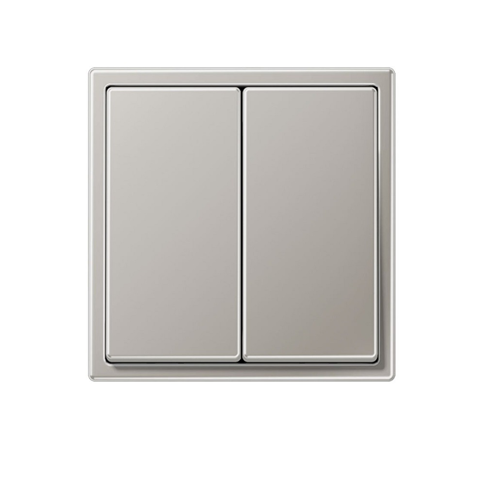 유럽형 융 스위치 메탈 정사각 1구 스테인레스스틸