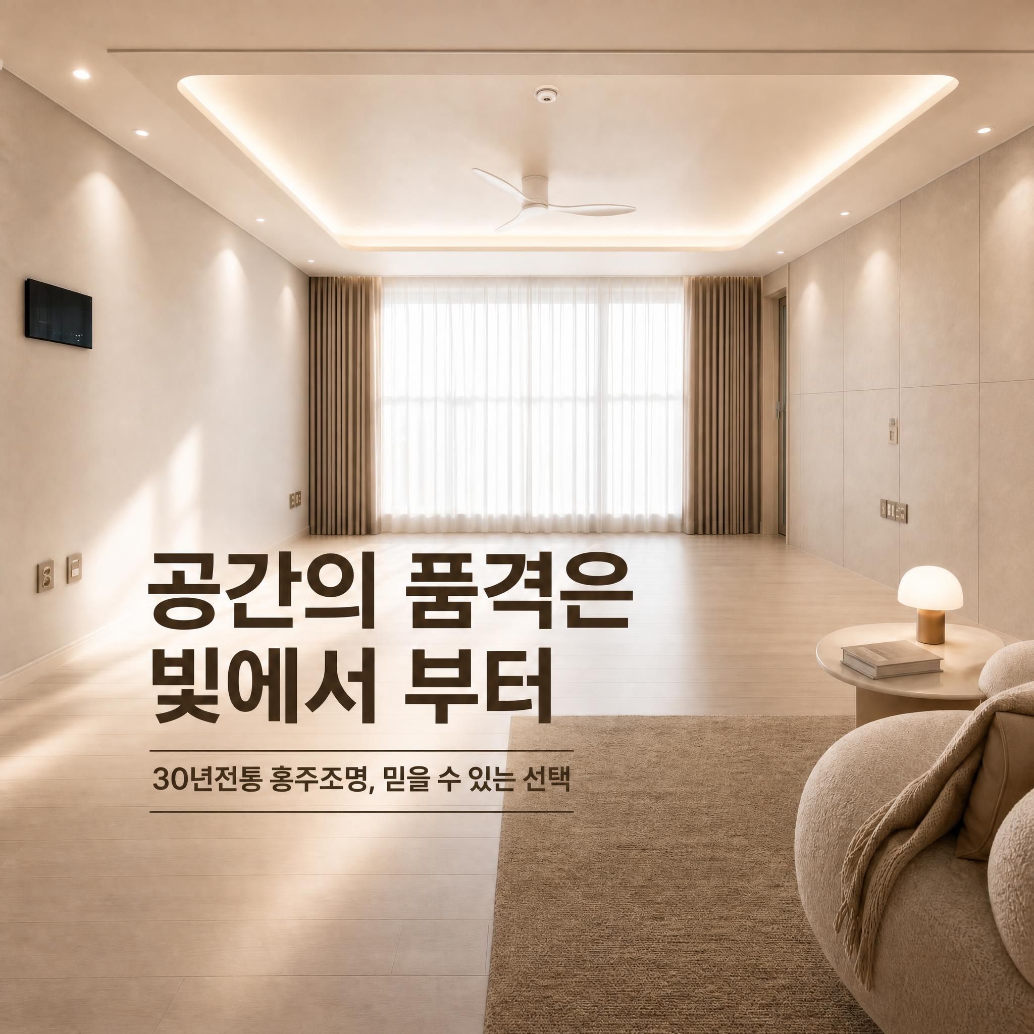 조명 계약시 체크하세요